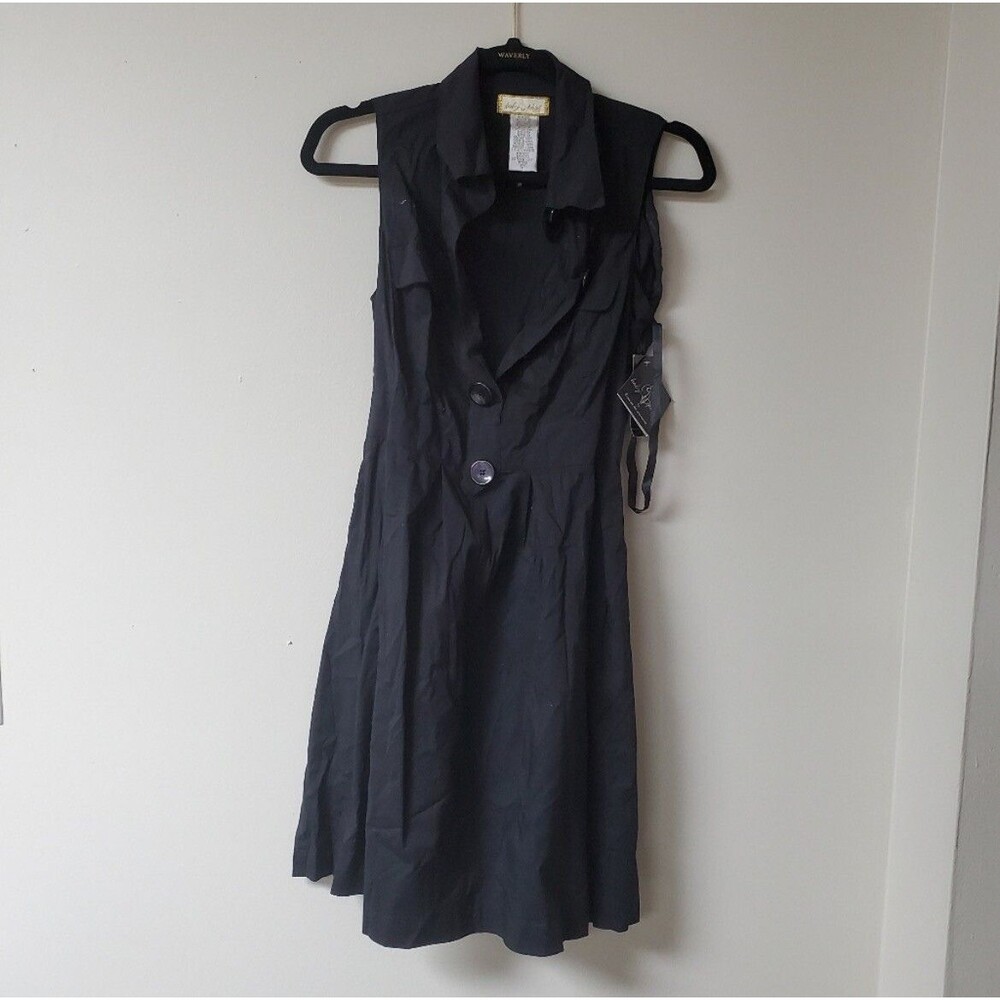 Baby Phat Black  Belted Dress